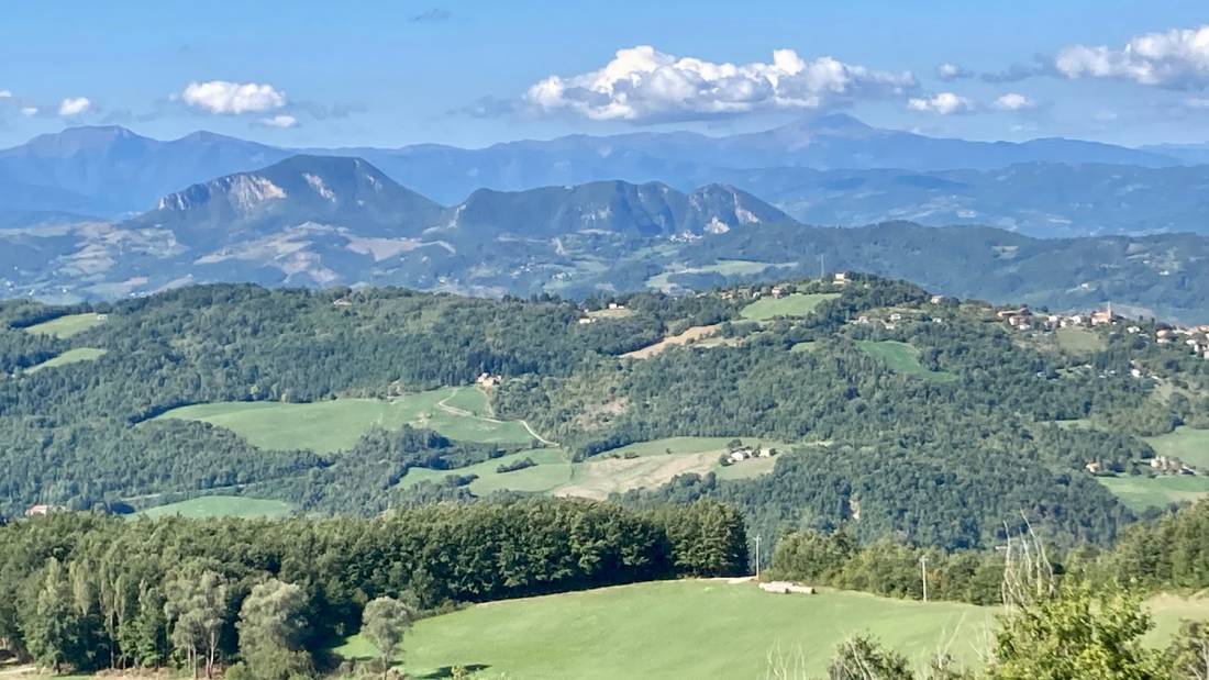 View of the Apennines, via Degli Dei, Italy |  <i>Pat Black</i>