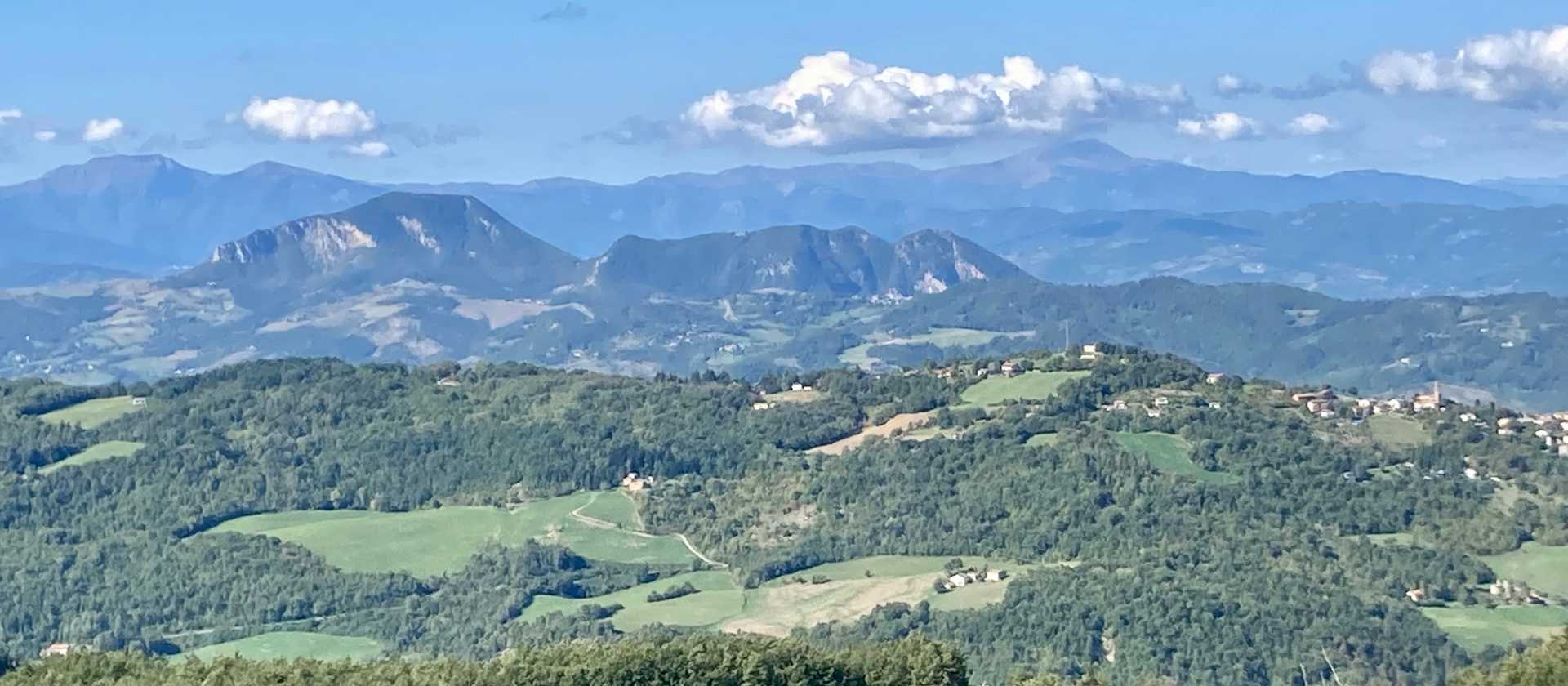 View of the Apennines, via Degli Dei, Italy | Pat Black
