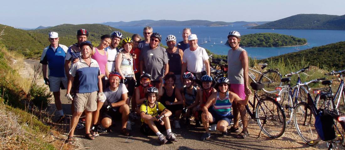 All smiles on our Ancient Venetian Empire by Bike