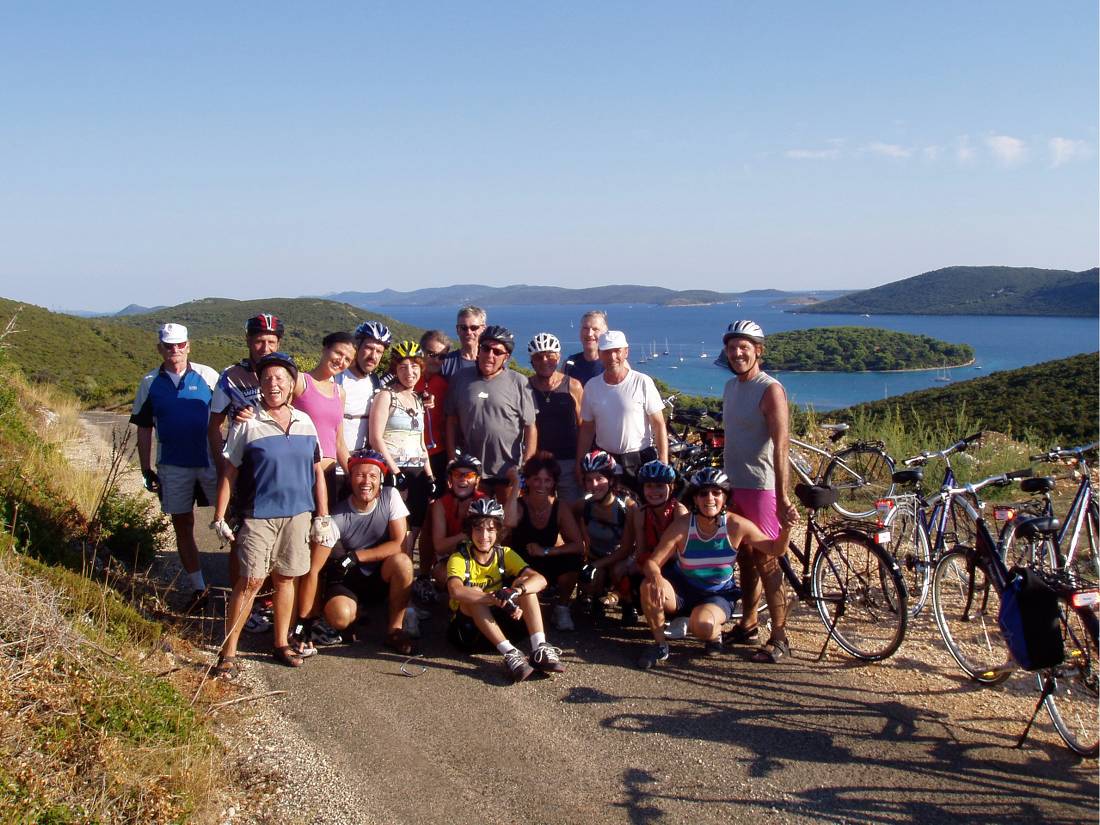 All smiles on our Ancient Venetian Empire by Bike