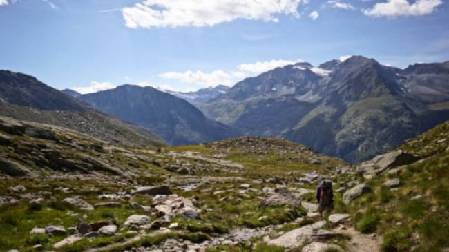 Alpine panorama on the Monte Rosa hike | Mario Simoes