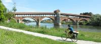 Cycling the Via Francigena between Aosta and Pavia