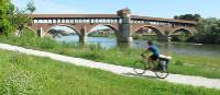 Cycling the Via Francigena between Aosta and Pavia