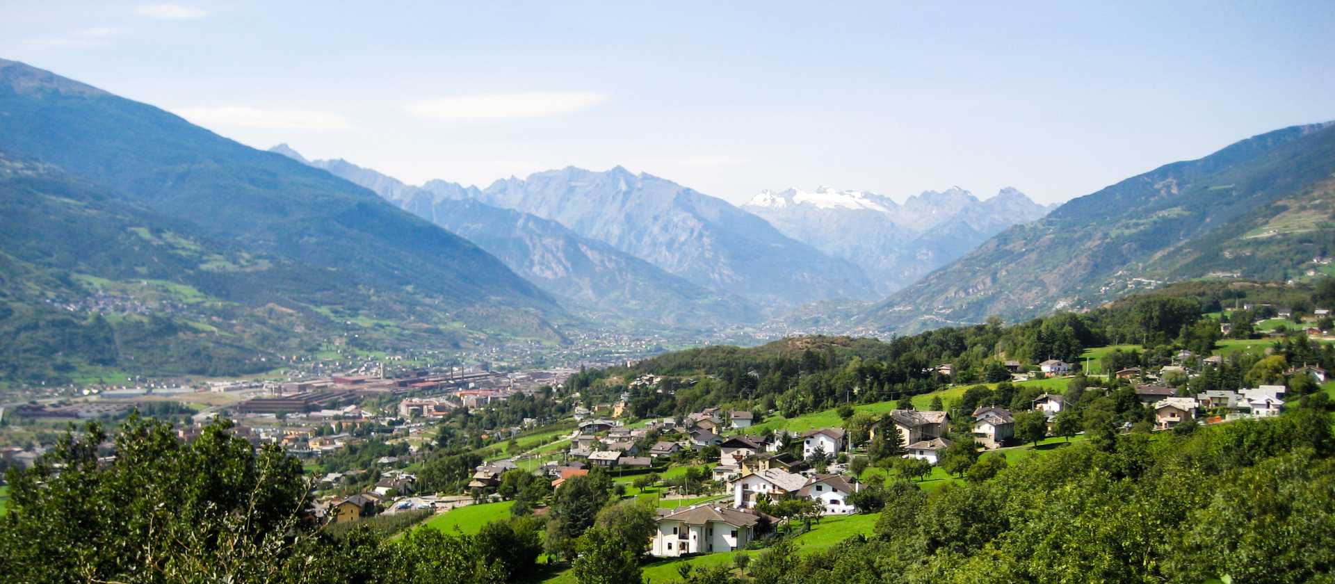 Chatillon in the Aosta Valley