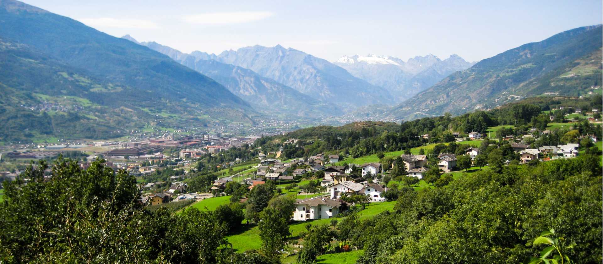 Chatillon in the Aosta Valley