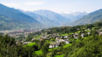 Chatillon in the Aosta Valley