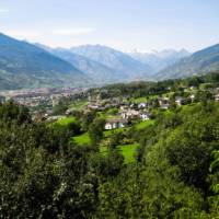 Chatillon in the Aosta Valley