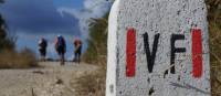 The road markers and other signs make it easier for self guided walkers on the Via Francigena