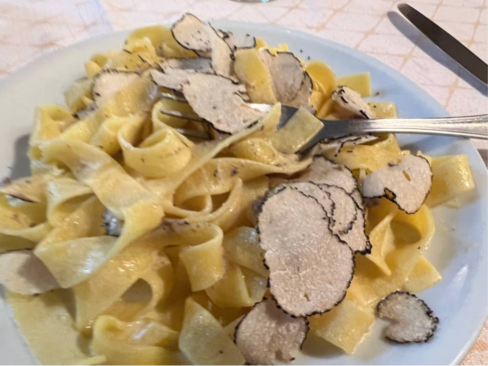 Delicious truffle and pasta in Italy |  <i>Jaclyn Lofts</i>