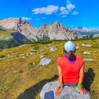 Pausing to marvel at the Dolomites | Gus Cheung