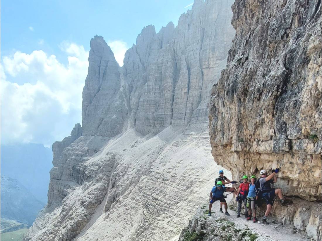 Exploring the Via Ferrata trail in Italy |  Ramzi Badran