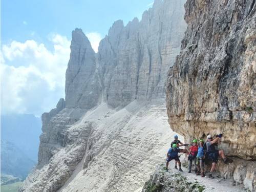 Exploring the Via Ferrata trail in Italy |  Ramzi Badran