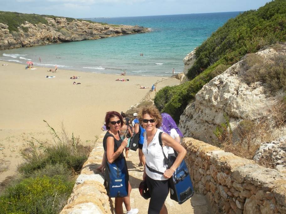 South eastern Sicily beach