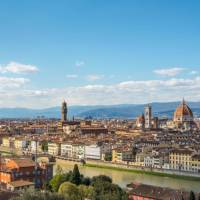 View over Florence in Italy