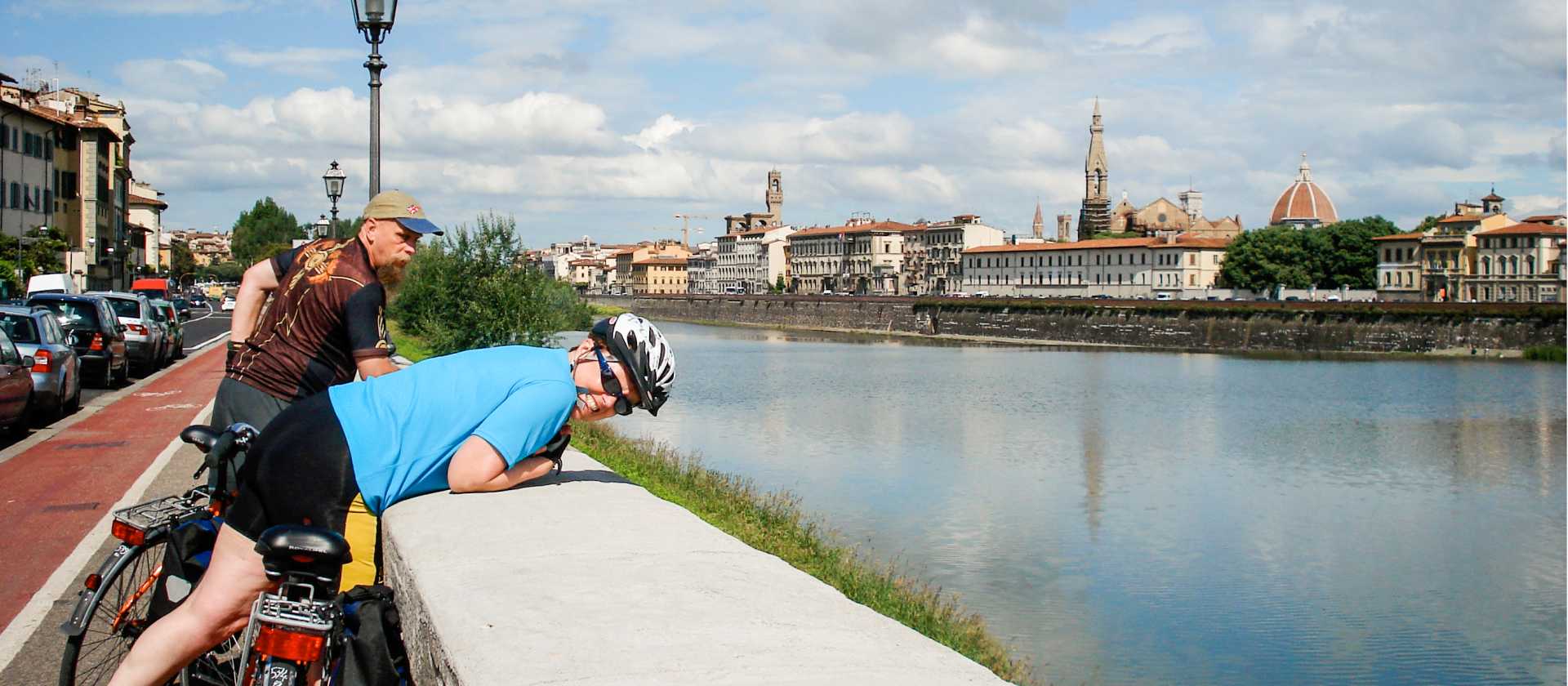View over Florence in Italy