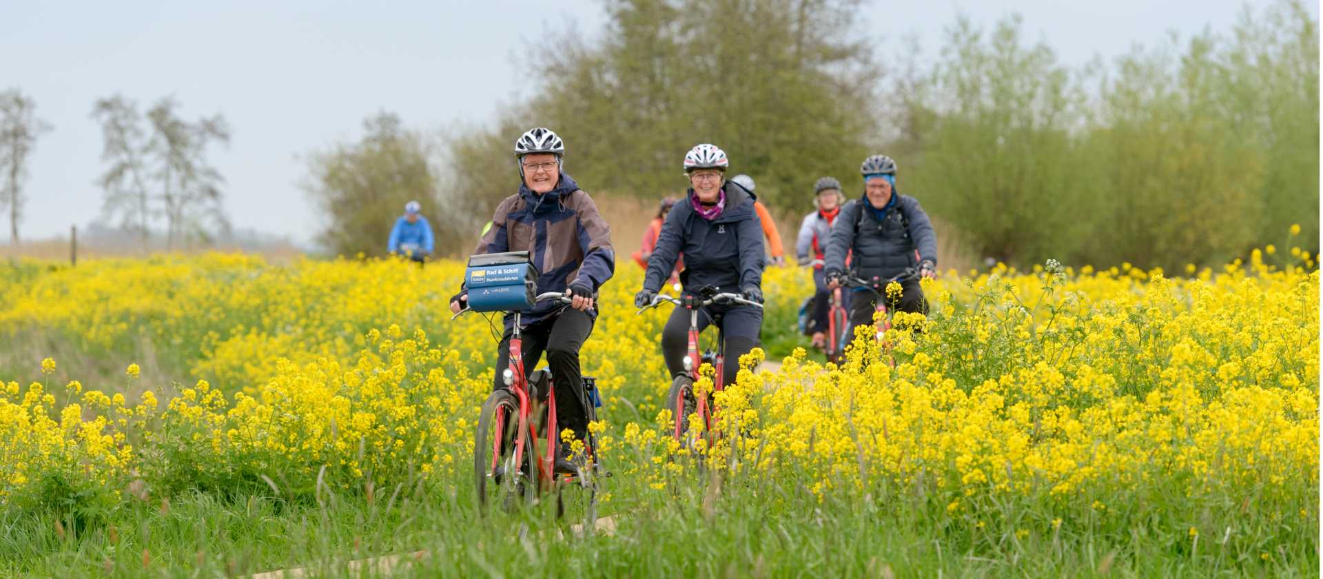 Cycling through flowers in Sicily. | Pat Rochon