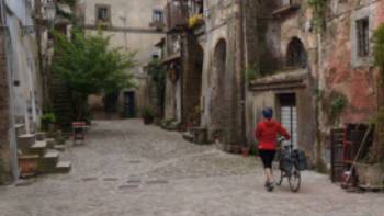 A typical village on the way to Formello,S-Cape Italy A typical village on the Via Francigena between Siena and Rome