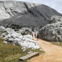 Walking the Alta Via 1 in the Dolomites