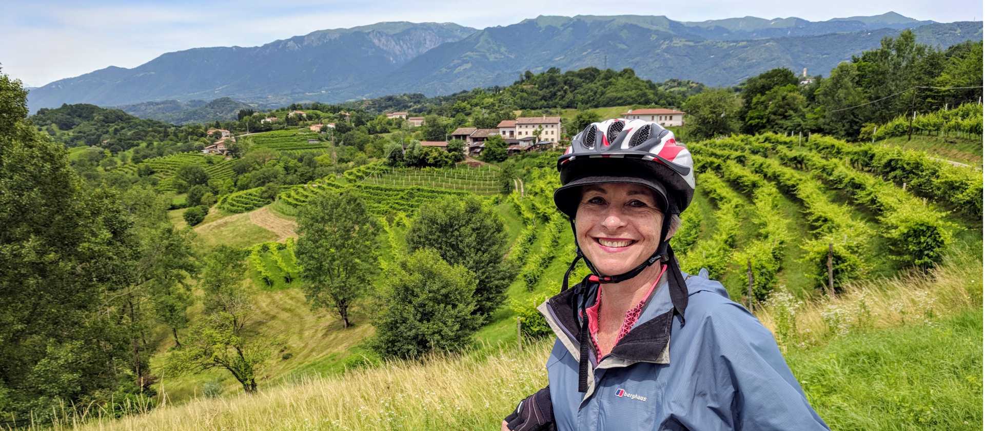 Enjoying the scenery en-route to Asolo | Rob Mills