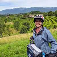Enjoying the scenery en-route to Asolo | Rob Mills