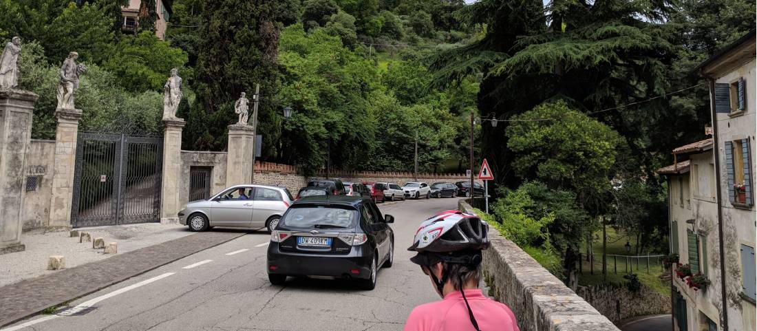 Cycling out of Asolo |  <i>Rob Mills</i>