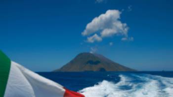 Boat Stromoboli Island Sicily,Mike Gebicki Boat to the Sicilian Island of Stromboli