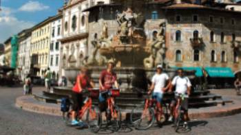 Bolzano to Venice cycle, Italy