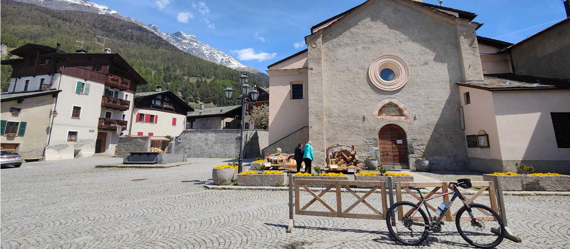 the spa resort town of Bormio