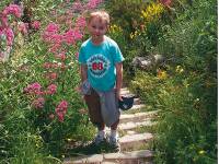 Child walking on the high route, Cinque Terre, Italy |  <i>Kate Baker</i>