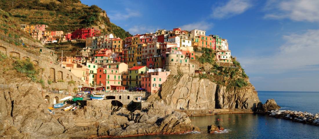 The stunning Cinque Terre coastline