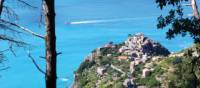 Looking down on the town of Corniglia | Philip Wyndham