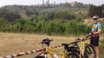 Day one in Tuscany,Brook Martin Day one in Tuscany, San Gimigiano