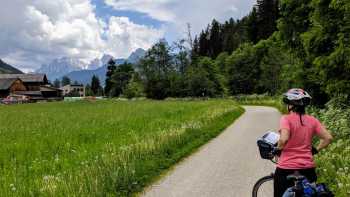 Dolomites mountains and meadows Italy,Rob Mills Cycling through the picturesque Dolomites