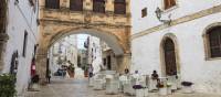 The old town citadel , Ostuni, Puglia, Italy. | Lesley Treloar