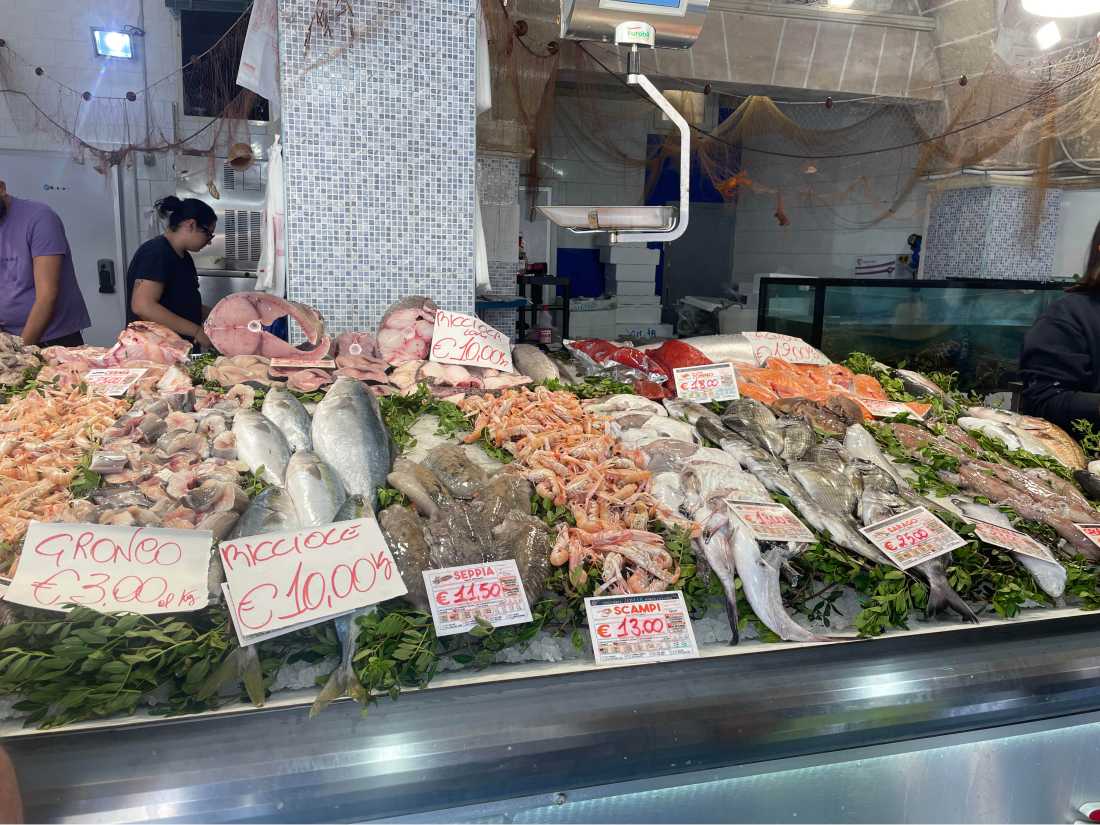 Fish markets in Puglia |  Tali Emdin