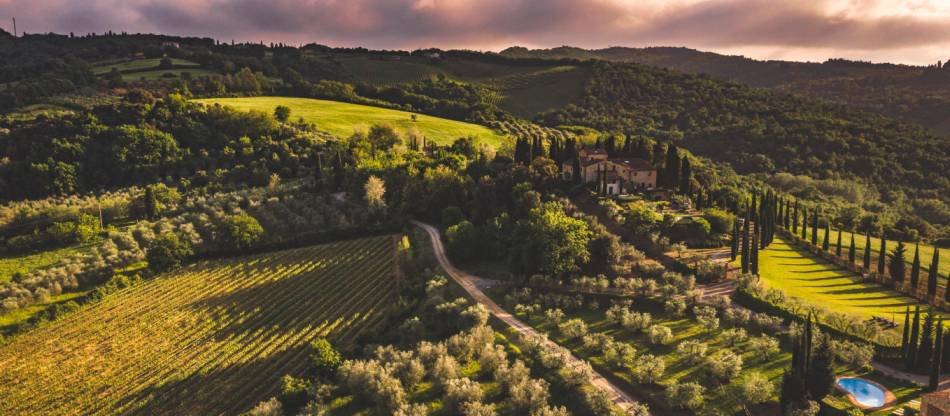 A farmstay is part of the experience when walking in Tuscany |  <i>Tim Charody</i>