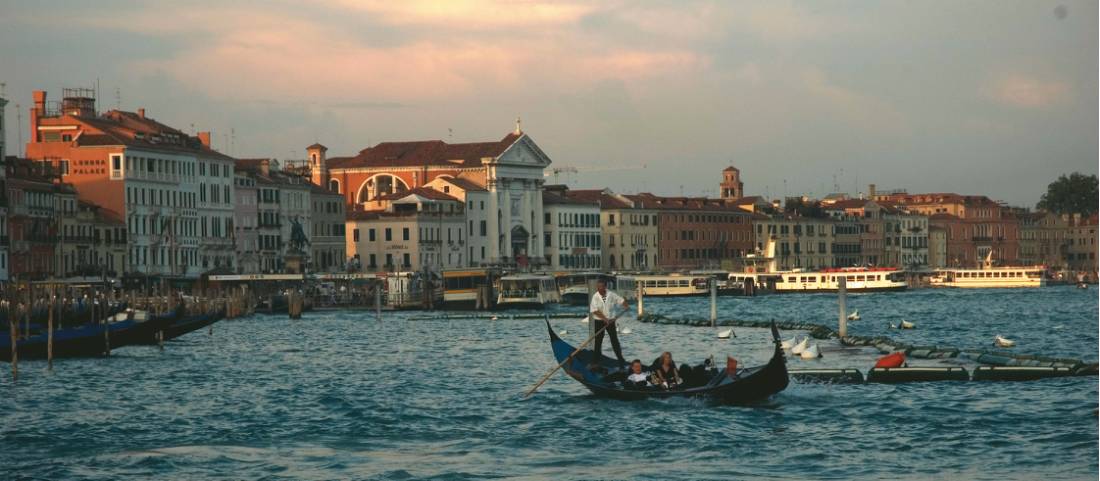 Gondola on Grand Canal in Venice |  <i>Kate Baker</i>