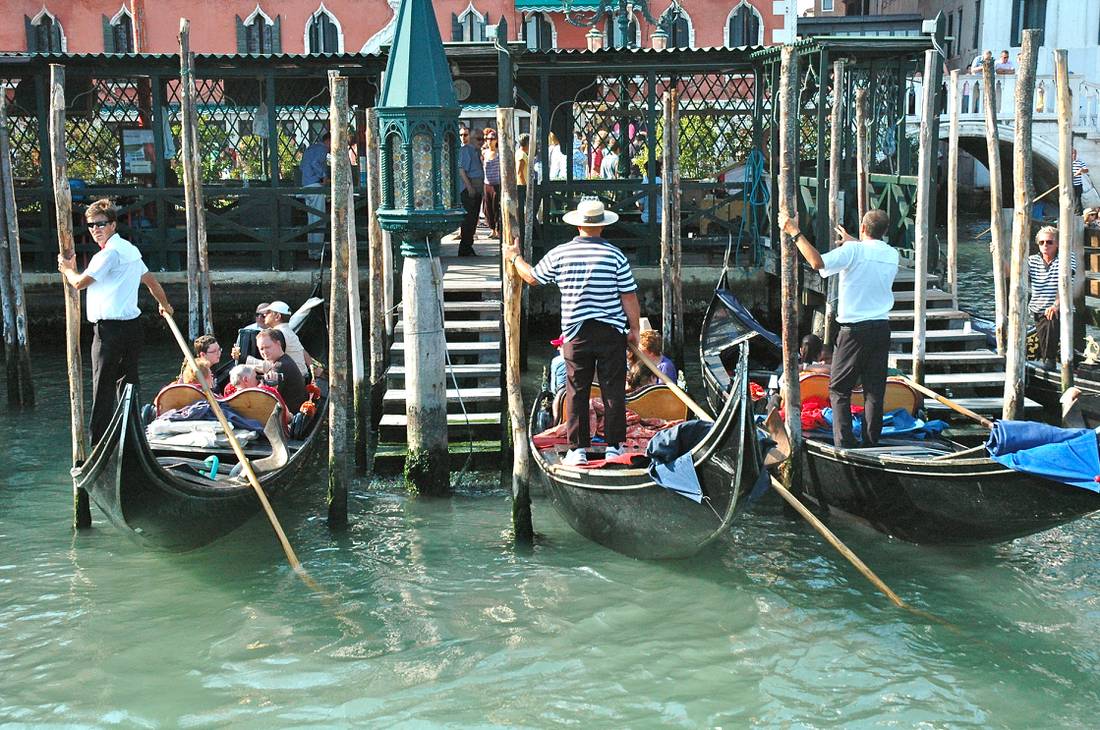 Gondolas in Venice, Italy |  <i>Sue Badyari</i>