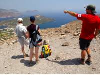 Guide showing Aeolian Islands, Sicily