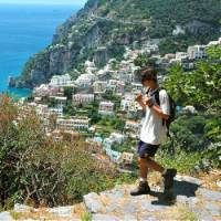 Hiking above Positano on the Amalfi coast, Italy | Sue Badyari