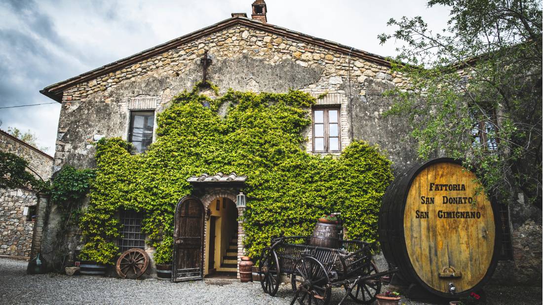 Hotel near San Gimignano on the Via Francigena |  <i>Tim Charody</i>