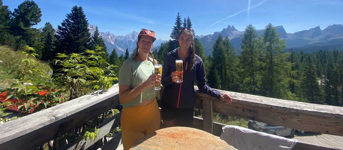 Afternoon drink with a view |  Allie Peden