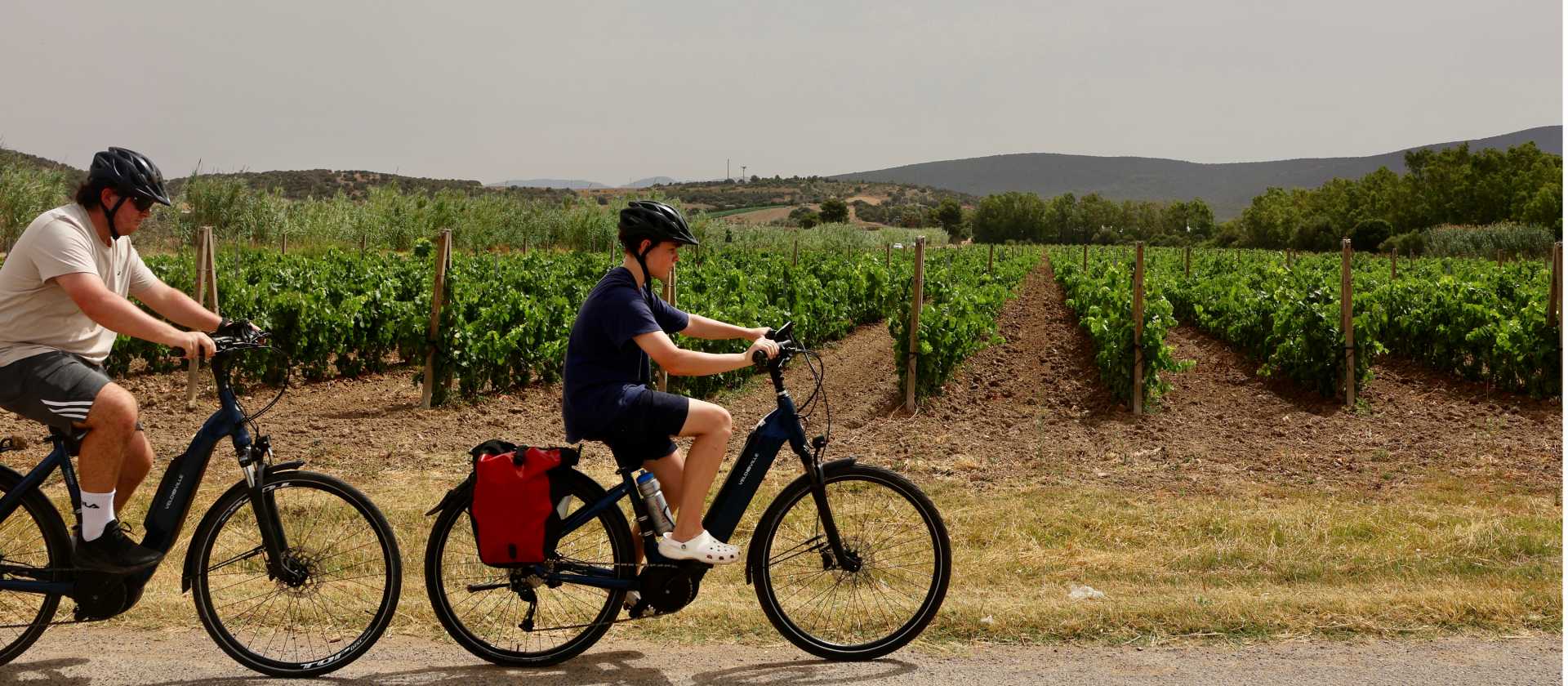 Cycling by Sardinia's pretty vineyards | Kirstie Bedford
