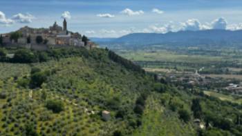 Spectacular views on the St Francis Way
