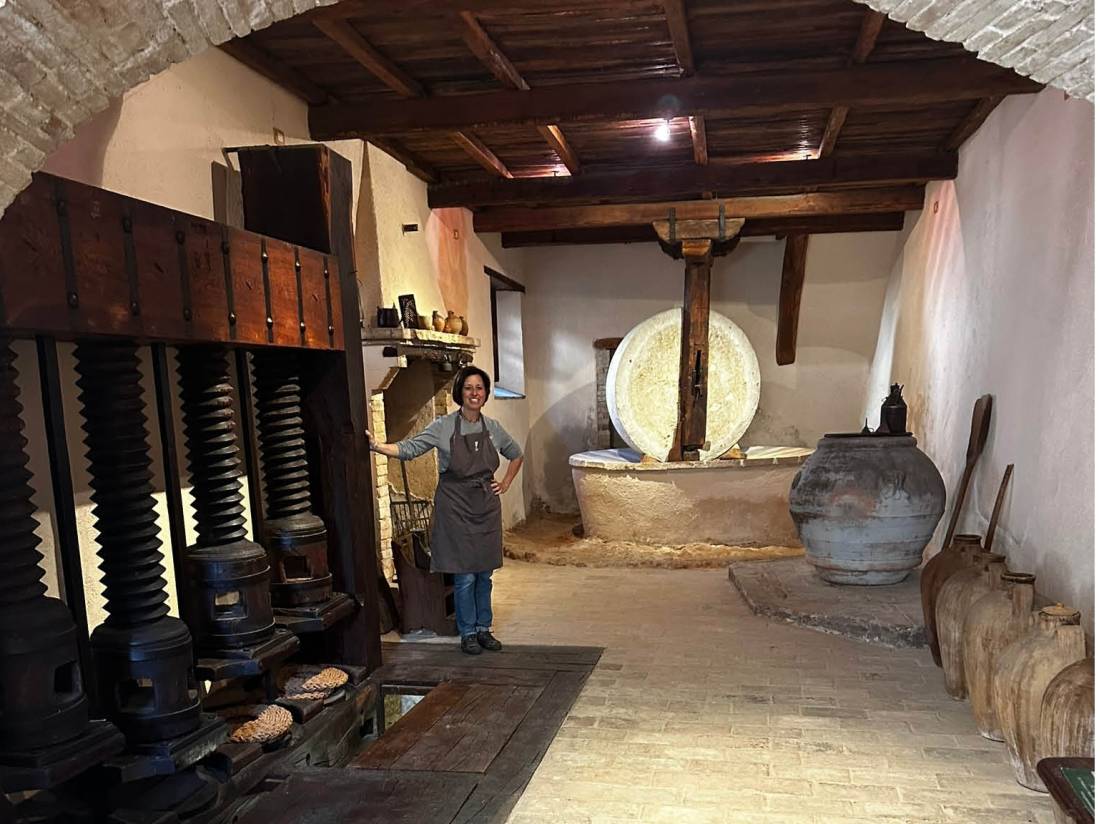 Local producer in Italy |  <i>Katharine McLennan</i>