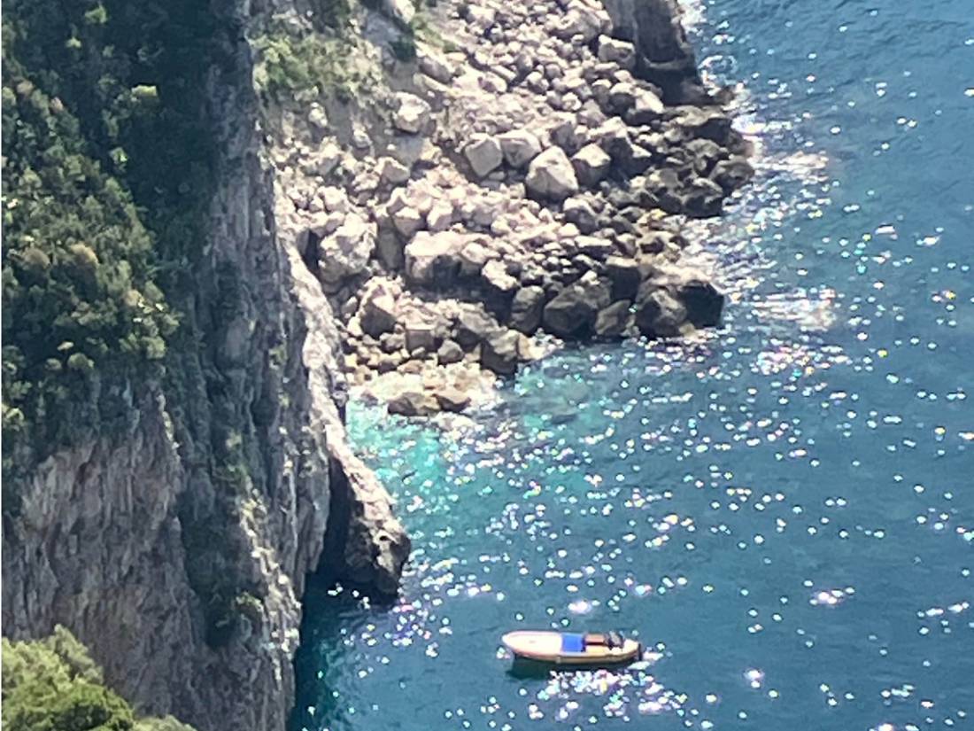 Sea views on the Amalfi Coast |  <i>Sherry Heaney</i>