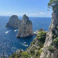 Dramatic cliffs and islands of Capri | Kate Baker