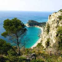 Cycle along the coastline from Nice in France to Genoa in Italy