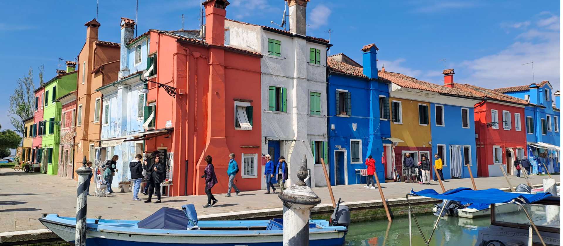 The colourful town of Burano