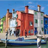 The colourful town of Burano